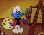 Painter Smurf