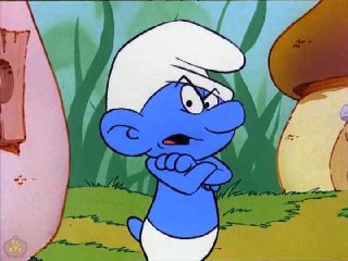 Grouchy Smurf