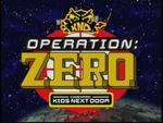 Codename Kids Next Door Operation ZERO