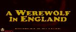 Werewolf In England, A